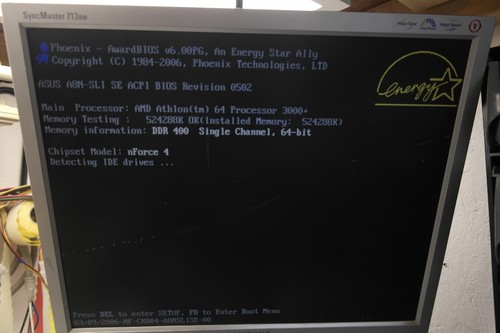 ASUS A8N-SLI SE 1.01 ATX Motherboard Sockel 939 2*PCI-e 16x FDD SATA PCI IDE - Picture 6 of 13