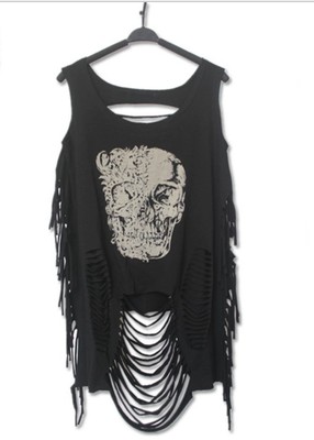 Rock Punk Tassel Crop Top Emo Tank Biker Gothic Rip Torn Retro Tassel Cut Out Ebay Rock Punk Tassel Crop Top Emo Tank Biker Gothic Rip Torn Retro Tassel Cut Out Ebay