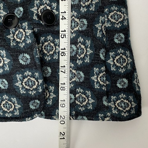 Diane von Furstenberg DVF Jacke Damen 2 Jacquard Barock Muster Wollmischung - Bild 14 von 14