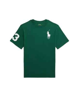 NWT Polo Ralph Lauren Big Pony Cotton Jersey Tee Green L (14