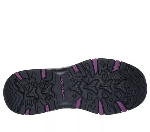 Work Skechers Shoes Comp Toe Womens Black Memory Foam Slip Resistant Safe 108166 - Picture 4 of 6