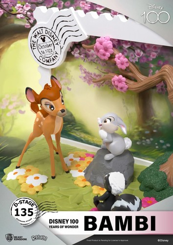 Diorama Beast Kingdom Disney 100 Años de Maravilla Etapa D-Etapa DS-135 Bambi - Imagen 8 de 10