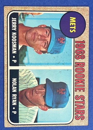 1968 Topps Nolan Ryan #177 Rookie RC Baseball Card VG+