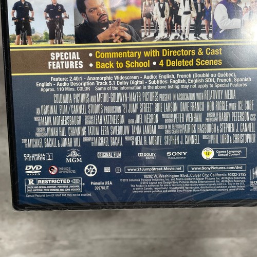 21 Jump Street DVD Channing Tatum New and Sealed - Picture 4 of 4