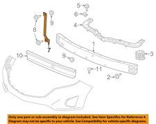 GM OEM 18-23 Equinox Front Bumper Grille Bumper Components-Front Brace 84273816