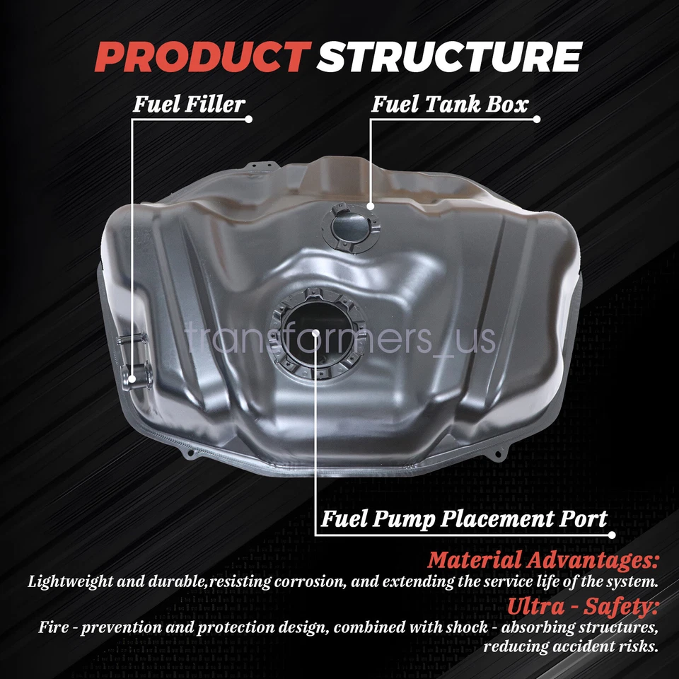 Tanque de combustible de 17,2 galones para Honda Accord 1998-2002 Acura CL 2001-2003 TL 1999-2003 Foto 2 de 4