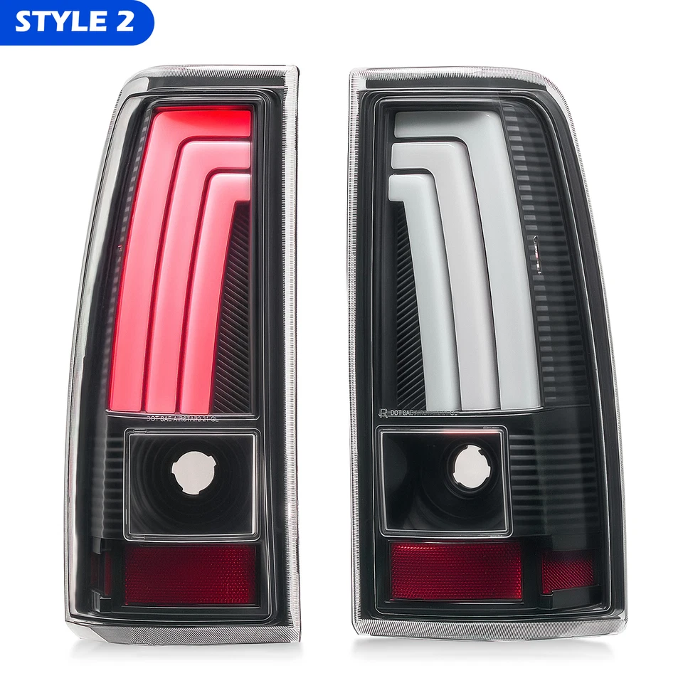LED Tail Lights For 03-06 2003-2006 Chevy Silverado GMC Sierra 1500 2500 HD 3500 Foto 3 de 4