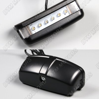 For Land Rover Defender 90/110/130 White LED License Plate Number
