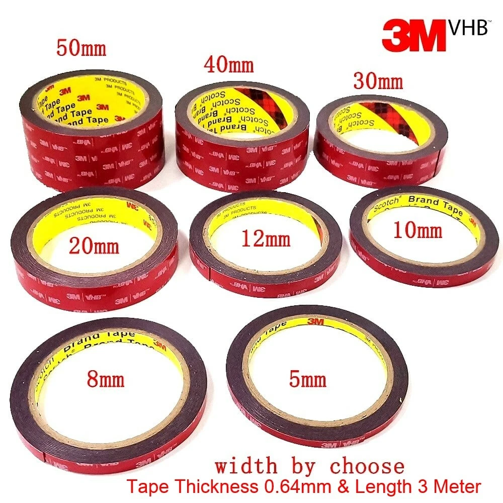 3M VHB Double-sided Strong Self Adhesive Tape For Vehicle House