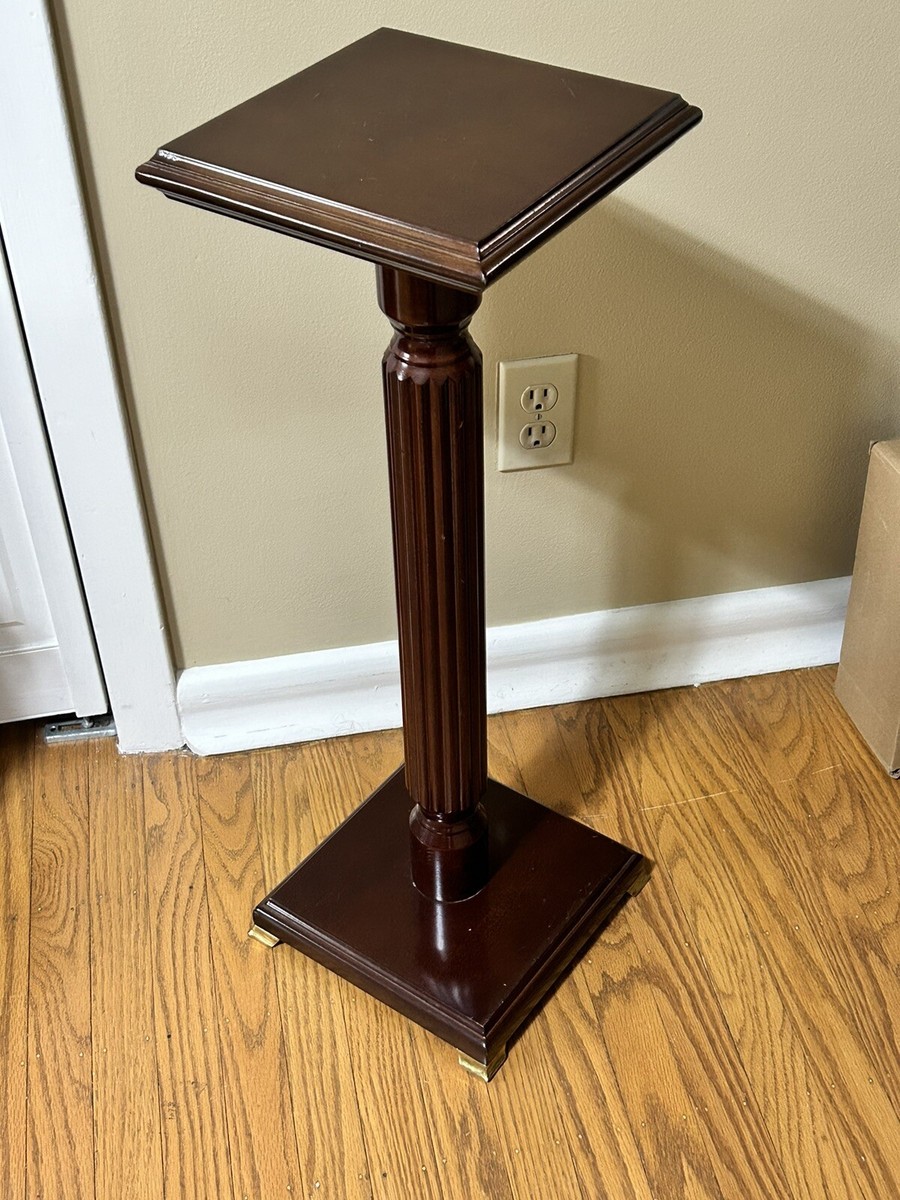 Plant Stand Vintage Bombay Company Mahogany 28” Side Table