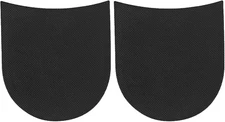 Shoe Repair Rubber Heels - Boot Heel Replacement 1/4 Inch 6.5mm Thick, 1 Pair