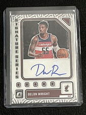 2023-24 Panini Donruss Optic - Signature Series #SS-WGT Delon Wright (AU)