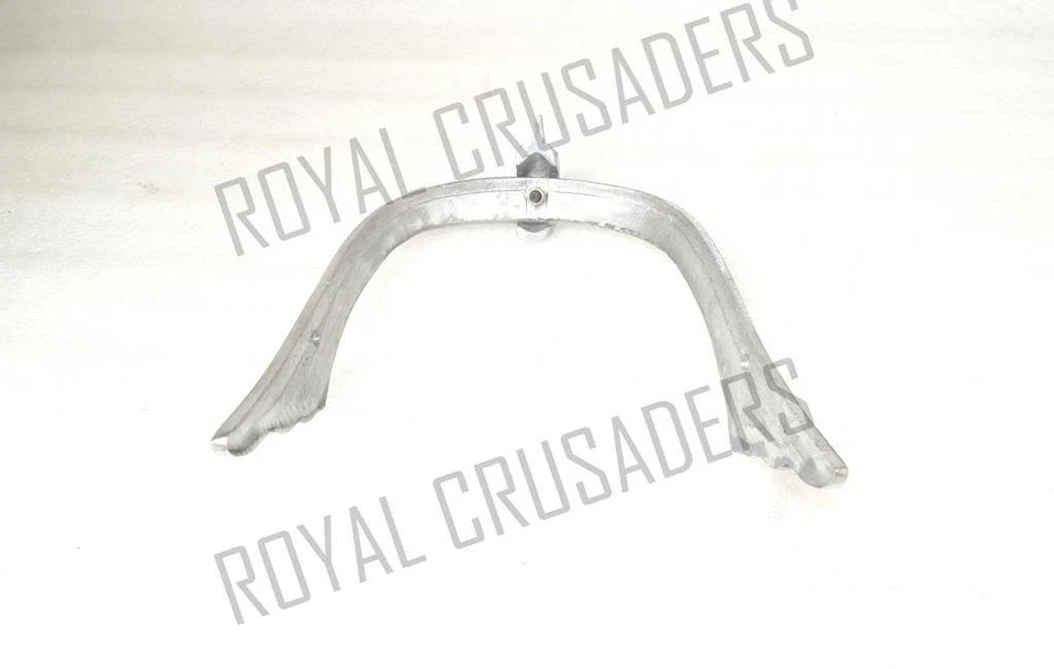 NEW VESPA ALLUMINIUM FRONT FENDER BUMPER PROTECTOR #VP361 - Image 2 of 2