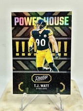 2023 Panini Prestige TJ Watt POWER HOUSE INSERT #PH-20 Pittsburgh Steelers