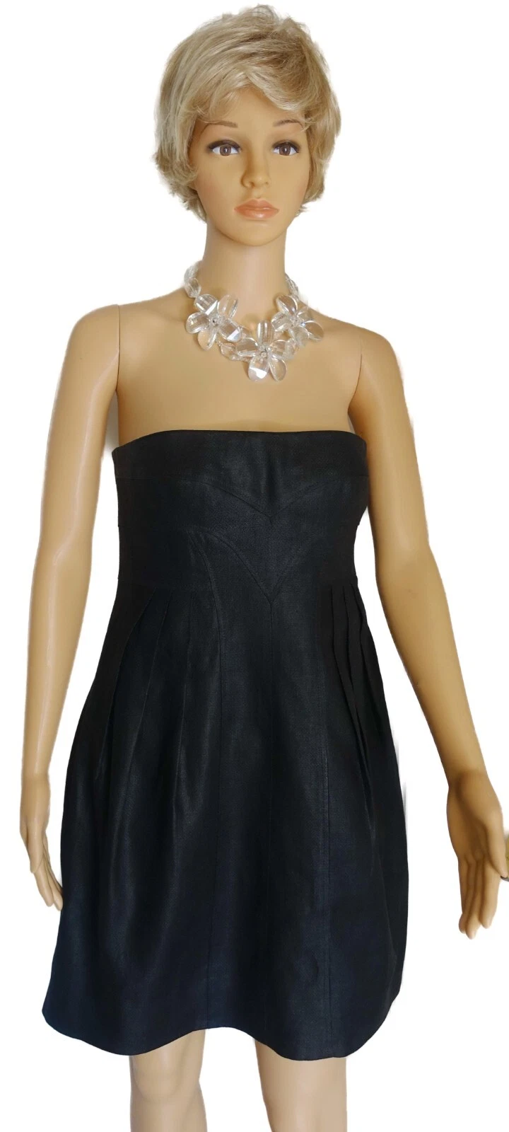 Abito corto corsetto formale Gianni Versace nuovo con etichette n. 53127 123144 taglia 6us 42eu