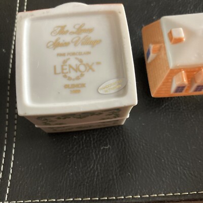 LENOX SPICE VILLAGE Fine Porcelain 1989 CINNAMON Spice JAR | eBay
