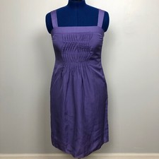 Elie Tahari Women's Size 8 Sleeveless Purple Orchid Kendall Dress