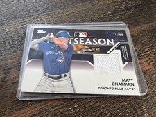 2023 Topps Series 1 Matt Chapman Postseason Performance Relic /99 #PPR-MC