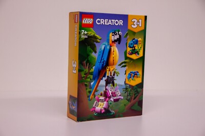 LEGO 31136 Creator 3-in-1 Exotischer Papagei, Fisch und Frosch NEU NEW MISB OVP