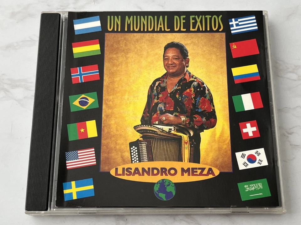 Lisandro Meza Un Mundial De Exitos CD ORIGINAL 1994 Amor Lindo, El Siete RARO! — 第 3/4 张图片