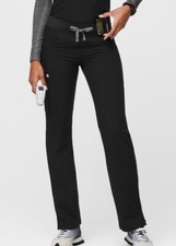 Figs Black Kade Cargo Scrub Pants SZ XS/P