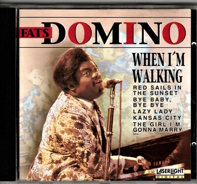 FATS DOMINO - WHEN I'M WALKING - CD - 1994 - GERMANY - LASERLIGHT DIGITAL 12362