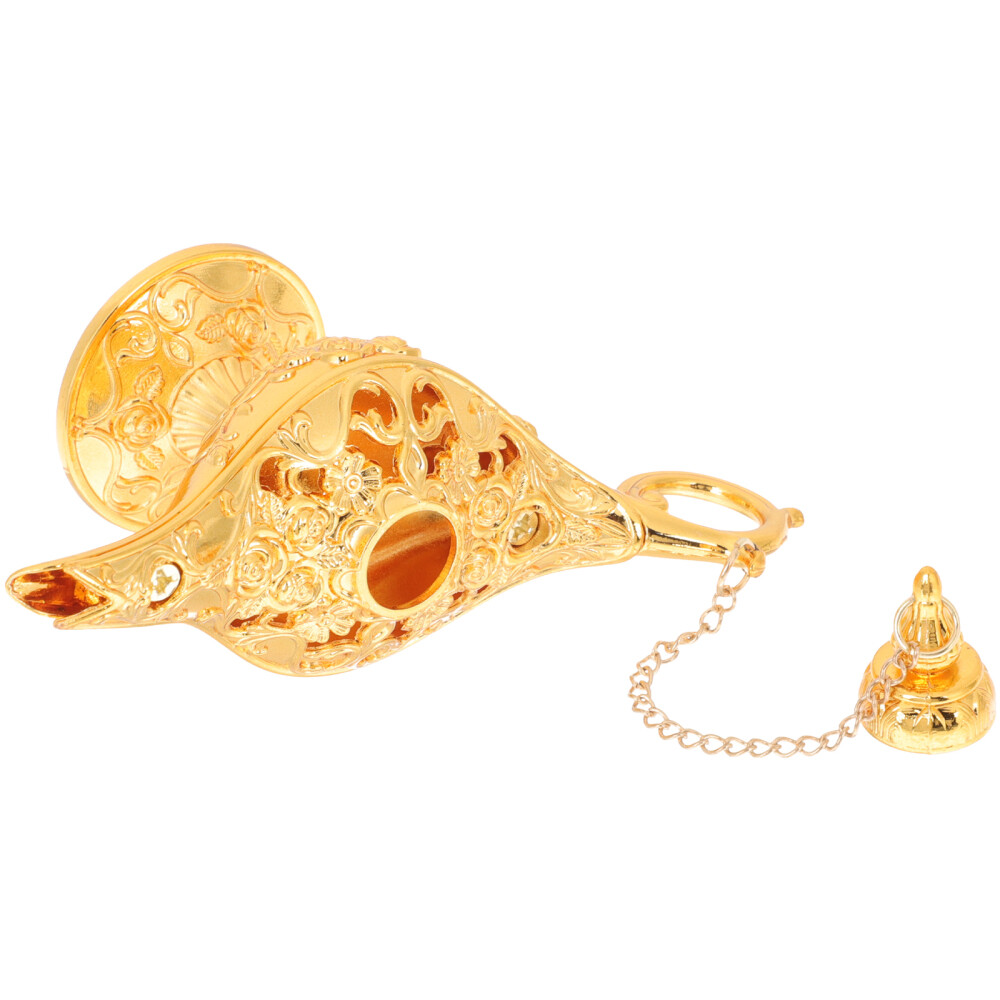 Alloy Aladdin's Lamp Dinner Party Christmas Oil Light Gold Table Lamps