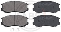 36865 A.B.S. Bremsbelagsatz, Scheibenbremse FüR Daihatsu,Mitsubishi,Proton,Toyot