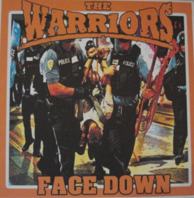 The Warriors / The Pogos - Face Down / We Came To Drink LP LAST RESORT BUSINESS
