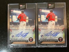 ALEX KIRILLOFF 2021 TOPPS NOW ROOKIE AUTOGRAPH #153A CAREER HRs 1 & 2 AUTO /99