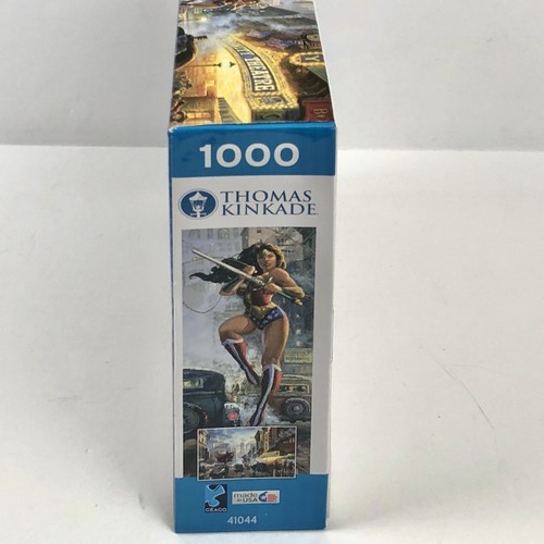 DC Comics Kinkade Superman Batman Wonder Woman "The Trinity" 1000 Puzzle - Bild 6 von 9