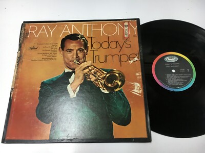 Ray Anthony Today's Trumpet Vinyl Record LP Capitol