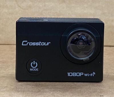 CROSSTOUR CT7000 ACTION CAMERA W/ WATERPROOF CASE & HEAD STRAP
