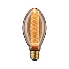 Paulmann LED Kerze Innenkolben Spirale, 4W = 21W, 200 lm, E27, Gold, Goldlicht