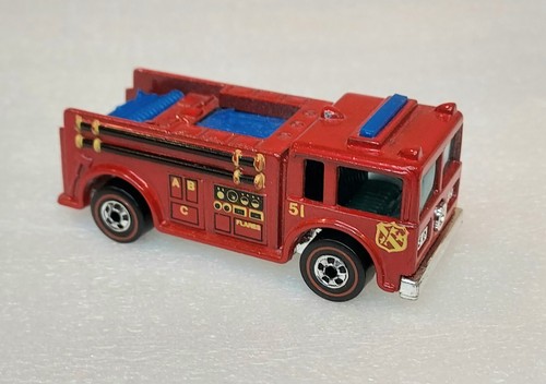 HW's redline Fire-Eater Fire truck, from 1977, red and it's very sharp!!!