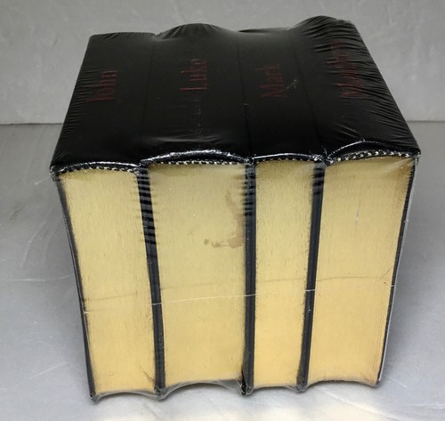 The Cross Gospels Books: Matthew / Mark / Luke / John: King James Edition w/BOX - Picture 7 of 13