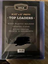 1-  8.5x11 Photo Toploader For Large Photographs (1)