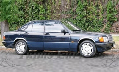 for:1989-1993 Mercedes C-class W201 190E Stainless Fender Trim 4Pc