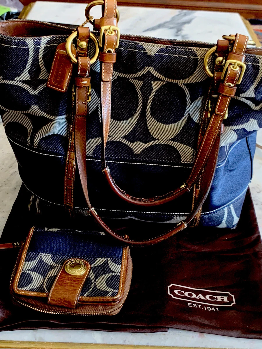 Coach Denim Bag 