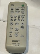 Original Genuine Sony RM-SC31 System Audio Remote Control for CMT-BX5B, HCD-GS10