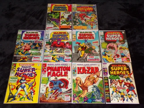 MARVEL SUPER HEROES 15 16 19 21 22 23 24 25 26 31 NO 12 13 14 18 20 27 28 29 30
