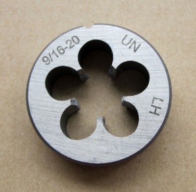 Left hand Thread Round Die Variations Size 1/4