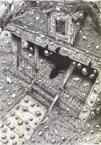 Carrie Art Portfolio Stephen King Cemetery Dance Color and B&W prints 2014 - Bild 3 von 7