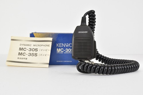 Vintage Kenwood MC-30S Dynamiczna redukcja szumów Mikrofon ręczny 4-pinowy