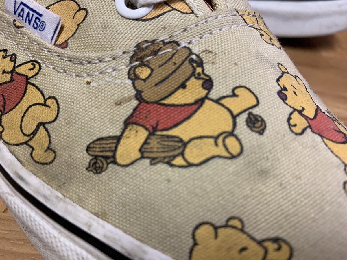 RARE? VANS Authentic x Disney Winnie Pooh Bear All Over 