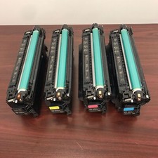 SET HP 655A toner CF450A-CF451A CF452A CF453A for LJ M652 M653 MFP M681 M682