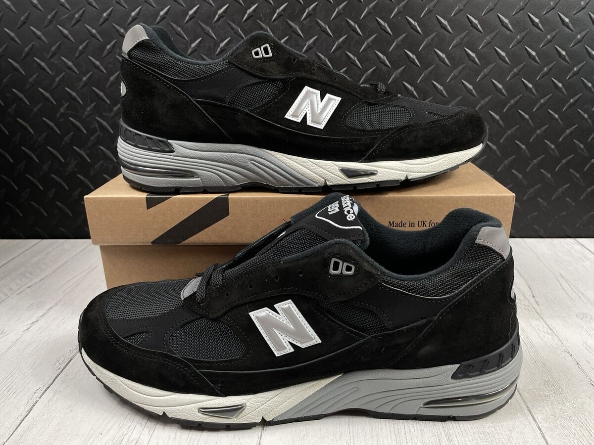 Size 11.5 - New Balance 991 'MADE IN UK' Black Silver Size 11.5 - New Balance 991 'MADE IN UK' Black Silver