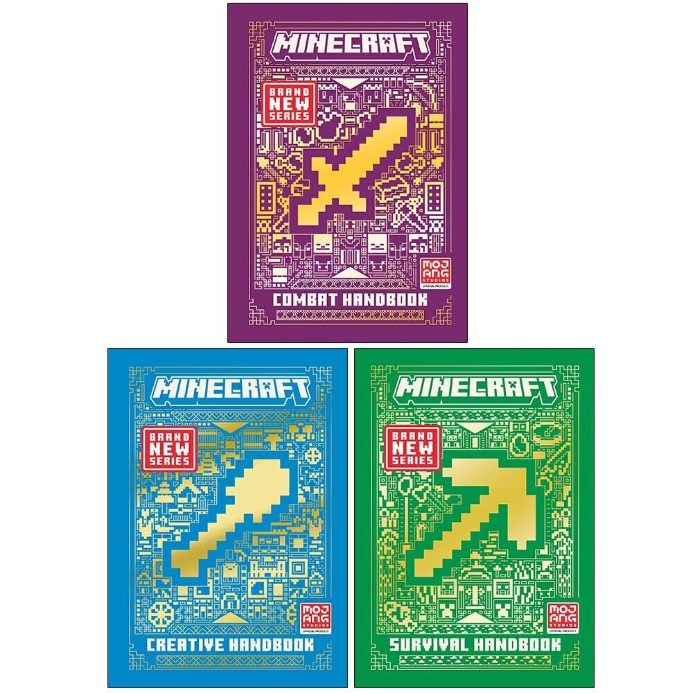 All New Official Minecraft Combat Handbook Collection 4 Books Set by Mojang AB - Image 4