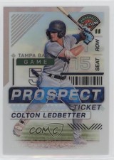 2024 Panini Prospect Edition Silver Prizm Colton Ledbetter #134 uk2