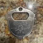 Vintage Good Luck Donor V.F.W Welfare Fund Pocket Screwdriver-Bottle Opener Tool — photo 1
